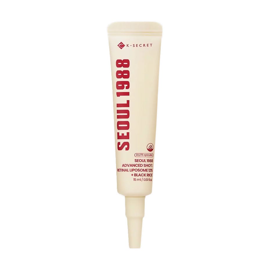 Сироватка для обличчя K-SECRET Seoul 1988 Advanced Shot : Retinal Liposome 12% + Black Rice, 15 мл